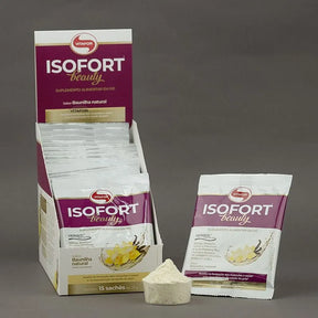 Isofort Beauty - 15 sachês 25g baunilha - Vitafor