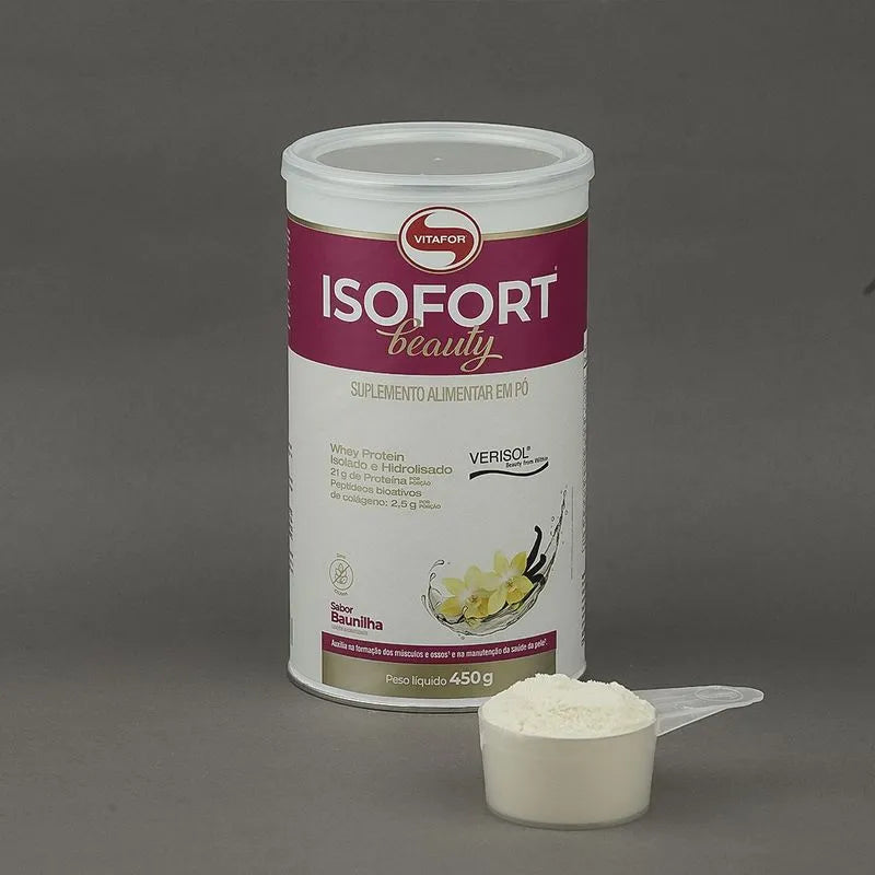 Isofort Beauty - 450g baunilha - Vitafor