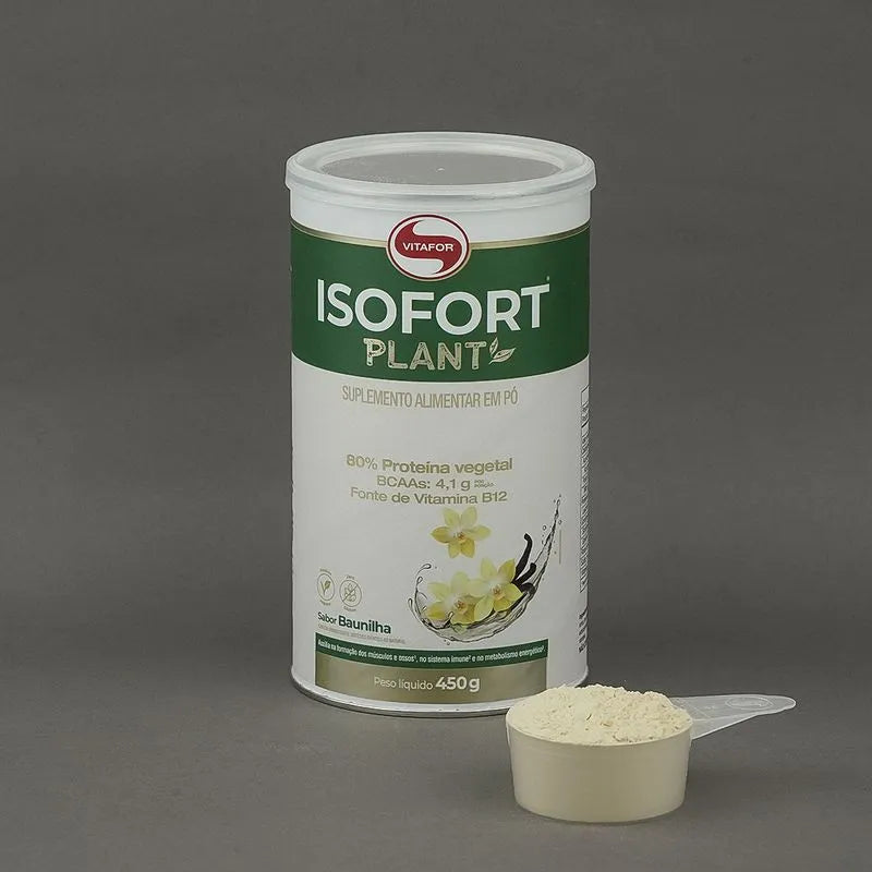 Isofort plant - 450g baunilha - Vitafor