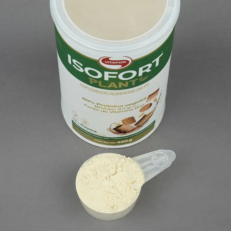 Isofort plant - 450g paçoca - Vitafor