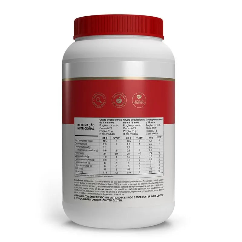 Whey fort 3W - 900g Cookies & Cream - Vitafor