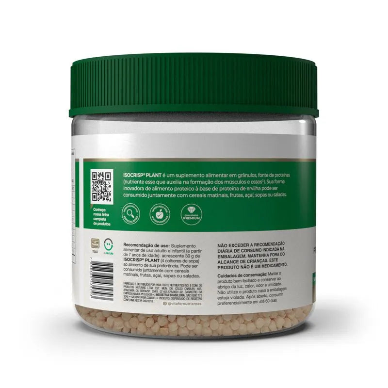 Isocrisp Plant - 240g pote - Vitafor